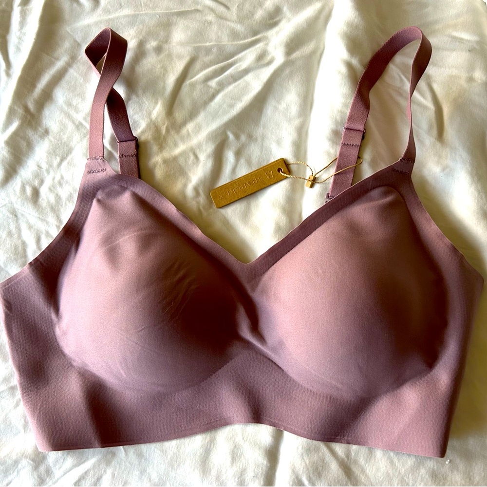 NWT: Shapellx XL Coresculpt Cozy Wirefree Bra, Taro Purple